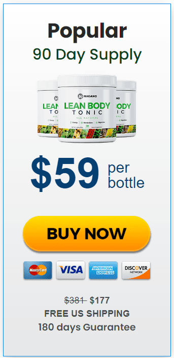Lean Body Tonic 3 Bottles